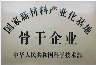 國家新材料產業化基地骨干企業